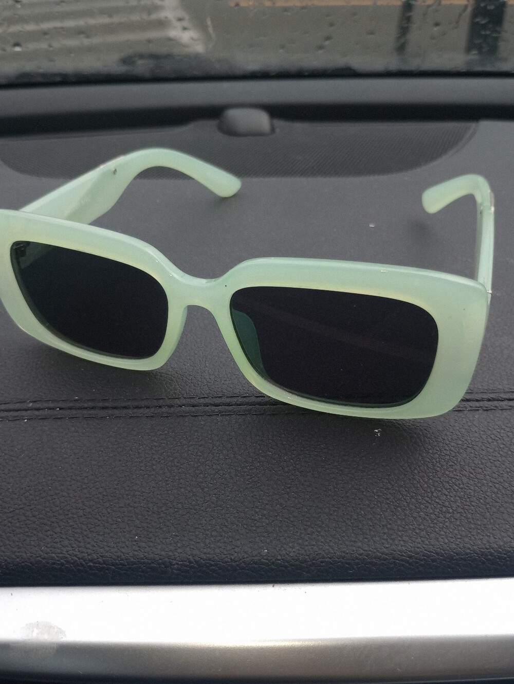 Madden NYC Women's Clear Mint Green Sunglasses